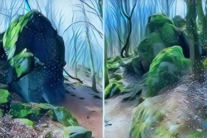 [title] - Die Magnetsteine im Odenwald, südlich der Burg Frankenstein, verfügen im wahrsten Sinne des Wortes über eine magische Anziehungskraft.