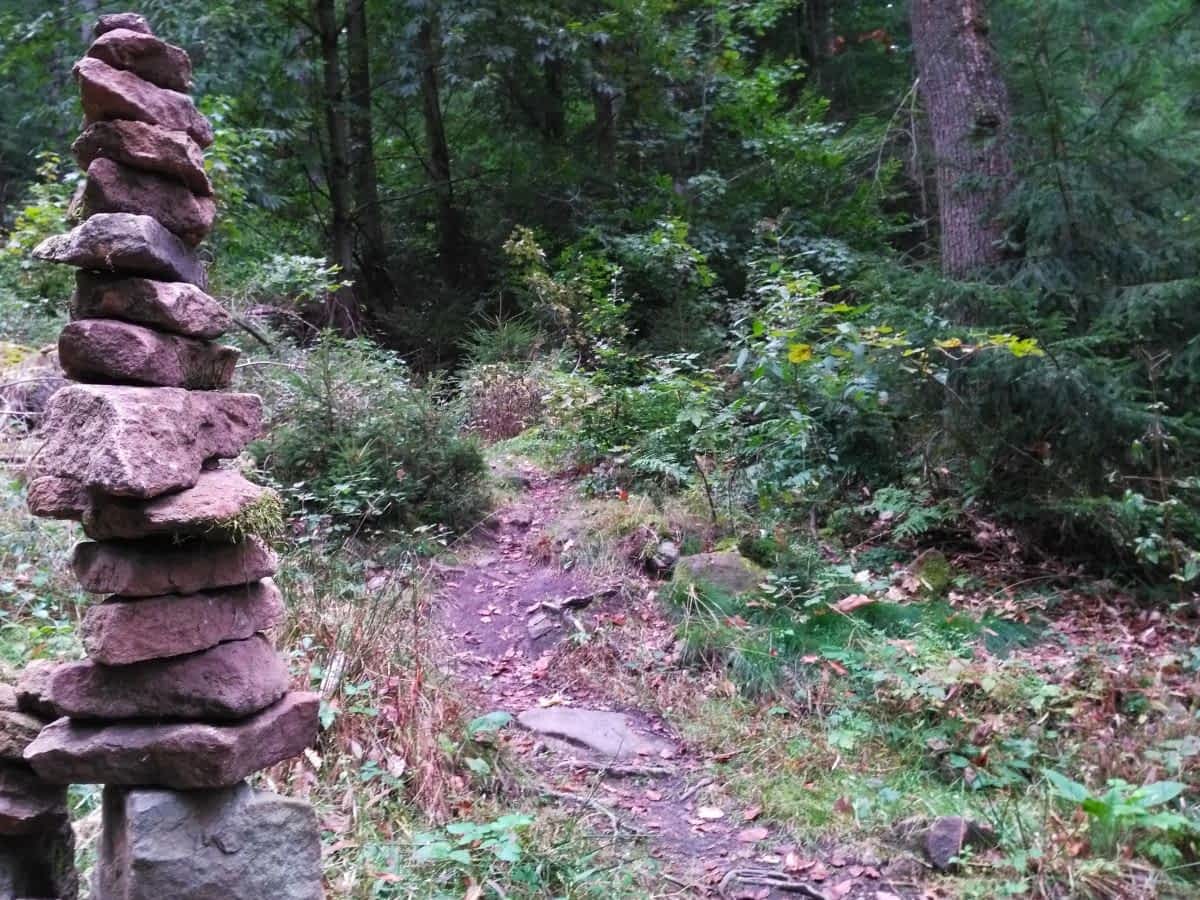 Wanderweg Richtung Stiefelhütte